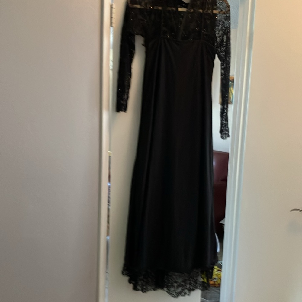 Zara Limited Edition Black  Midi Embellished dress.  NWOT size M/L - Picture 13 of 16